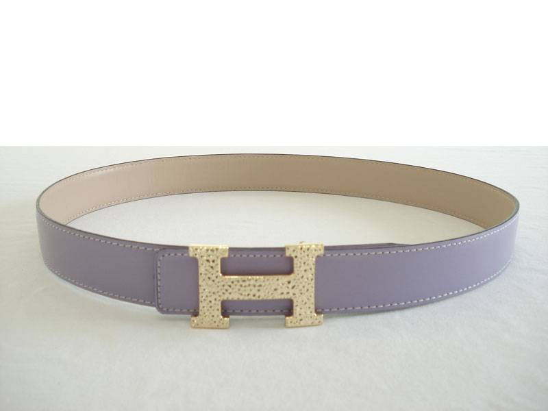 Hermes Belt 2007 purple